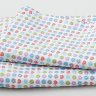 Sew Be It - Buttons Gray 3 Yard Cut