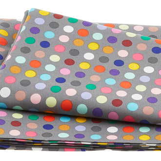 Never Enough Dots Favorites Medium Dots Grey 2 Yard Cut
