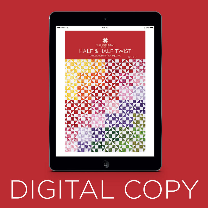 Digital Download - Half & Half Twist Quilt Pattern by Missouri Star Primary Image