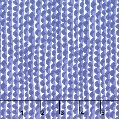 Atlantis - Ripple Navy Yardage