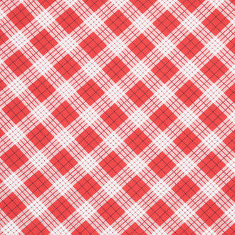 Bundle-Up - Bias Plaid Red Yardage