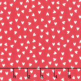My Valentine - Heart Toss Red Yardage Primary Image
