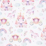 Cuddle® Prints - Fairy Tale Blush Digitally Printed Minky Yardage Primary Image