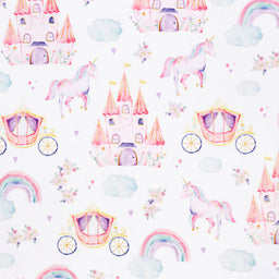 Cuddle® Prints - Fairy Tale Blush Digitally Printed Minky Yardage Primary Image