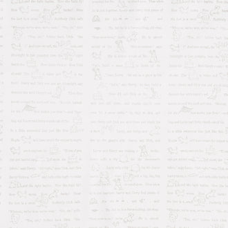 White as Snow - Snow Story Gray Yardage