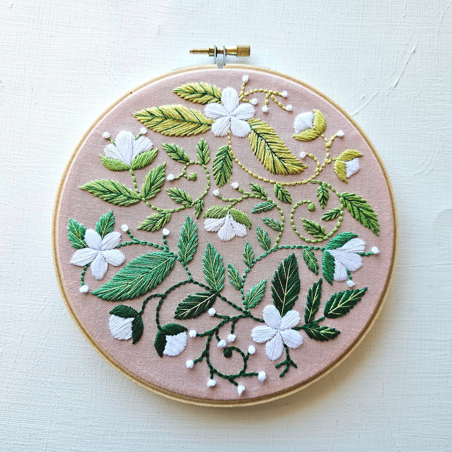 Blissful Blooms Embroidery Kit Primary Image