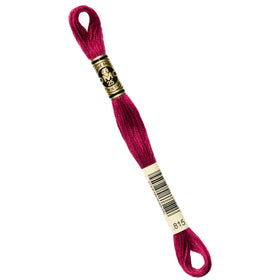 DMC Embroidery Floss - 815 Medium Garnet Primary Image