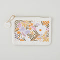 Embroidered Wildflowers Flower Market Project Pouch