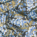Aurelia - Leaves Blueberry Yardage Alternative View #1