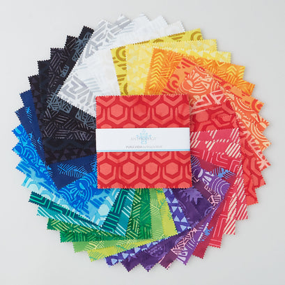 Pura Vida Batiks Favorites 5" Squares