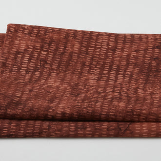Autumn Grey Baliscapes Batiks - Dashes Brown 2 Yard Cut