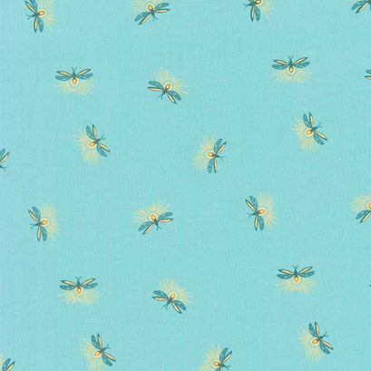 Firefly - Fireflies Succulent Metallic Yardage