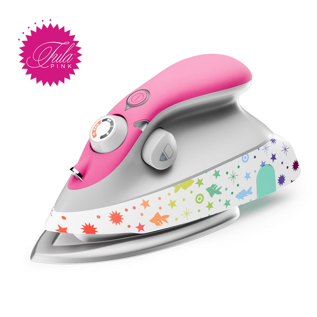 Oliso Tula Pink M3PRO Mini Project Iron with Trivet Primary Image