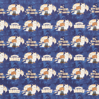 Wizarding World - Baby Creatures Blue Yardage