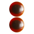 Eye Button - 12mm Brown Primary Image