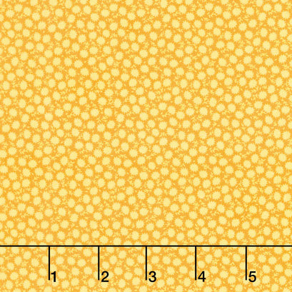 Sunflowers in my Heart - Fleur Golden Yardage