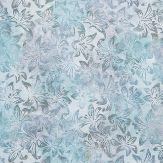Artisan Batiks - Morning Mist Lilies Pond Yardage
