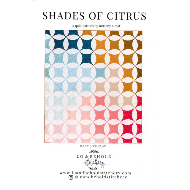 Shades of Citrus Quilt Pattern Primary Image
