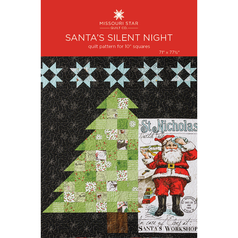 Santa's Silent Night Quilt Pattern by Missouri Star Primary Image