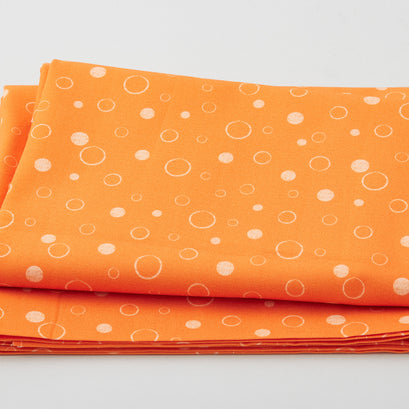 Under the Sea - Sea Bubbles Orange 2 Yard Cut