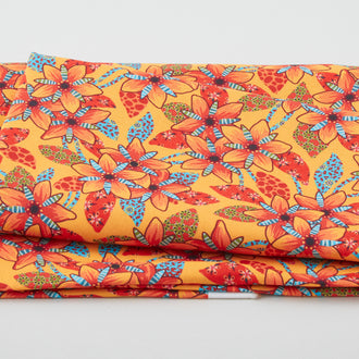 Tropicalism - Small Caribes Yellow 2 Yard Cut