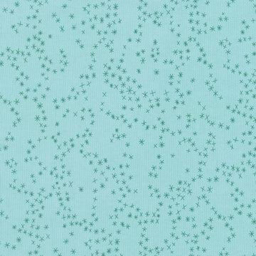 Skygazing - Blizzard Teal Yardage Primary Image