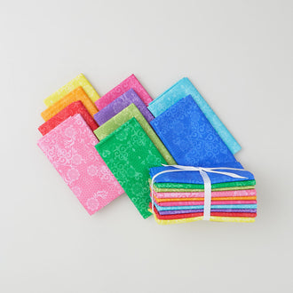 Mixed Medallion Blender 10 Piece Fat Quarter Bundle