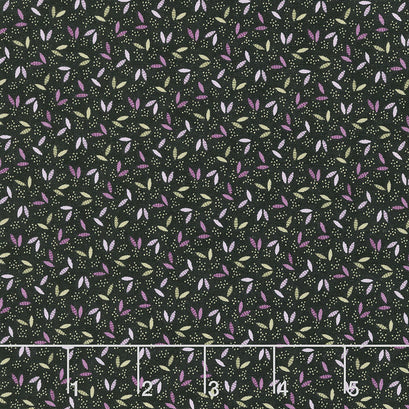 Iris and Ivy - Cuttings Ebony Yardage
