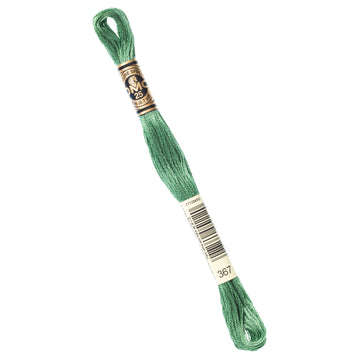 DMC Embroidery Floss - 367 Dark Pistachio Green Primary Image