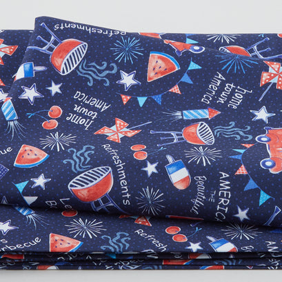 Hometown America - Hometown Pride Navy 2 Yard Cut