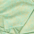 Gingko Garden - Ginkgo Blender Green Metallic Yardage Alternative View #1