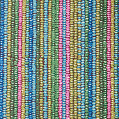 Kaffe Fassett Collective - Vintage Bead Stripe Moss Yardage