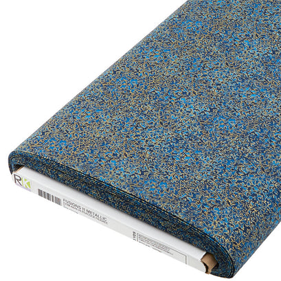 Fusions 11 Metallic - Peacock Filigree 10 Yard Bolt