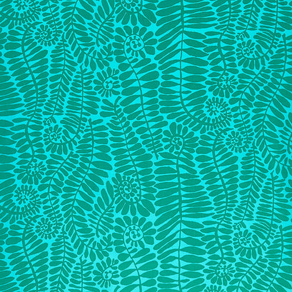 Kaffe Fassett Collective - August 2022 Fronds Green Yardage