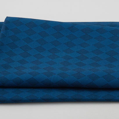 Belle Chasse Favorites - Geo Blocks Navy 2 Yard Cut
