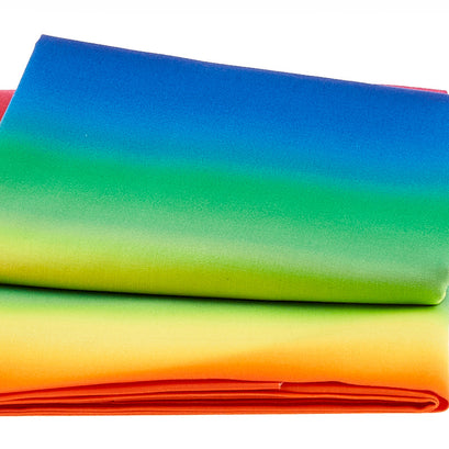 Color Play Rainbow Stripe Multi 2 yard cut