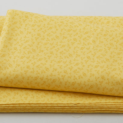 Rainbow Sampler - Flower Toss Yellow 3 Yard Cut