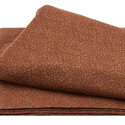 Sandalwood - Pebble Dots Medium Dark Brown 3 Yard Cut