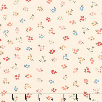 Dawn on the Prairie - Sweet Ditsy Unbleached Yardage