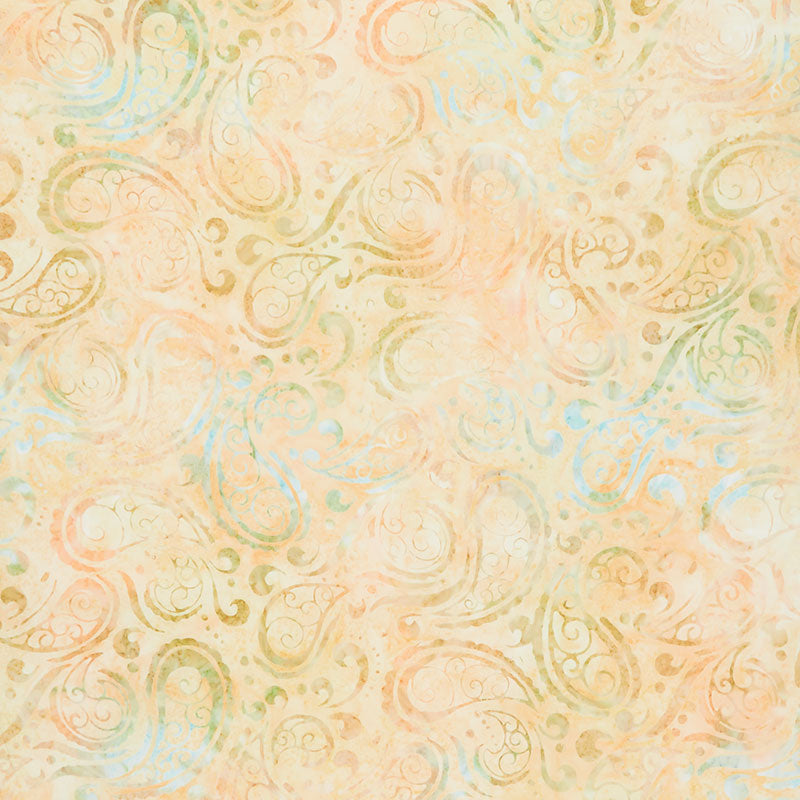 Artisan Batiks - Sun Forest - Paisley Pear Yardage Primary Image