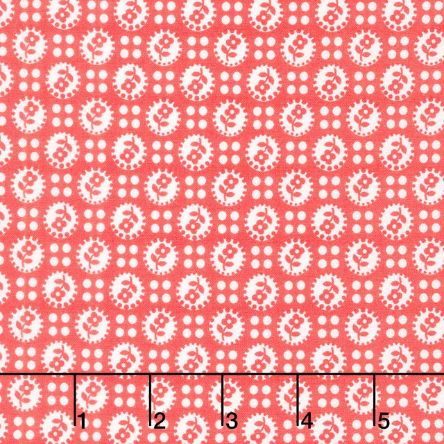Lighthearted - Sweet Red Yardage Primary Image