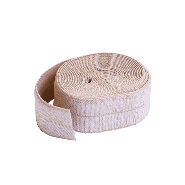 ByAnnie Fold-Over Elastic 20mm - 2 yards - Natural