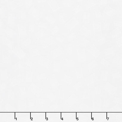 Wilmington Essentials - Sew Happy Spools White on White Yardage