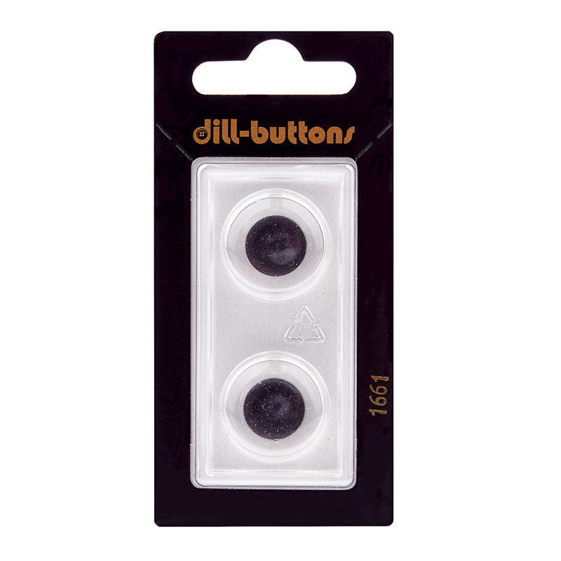 Eye Button - 18mm Clear Alternative View #1