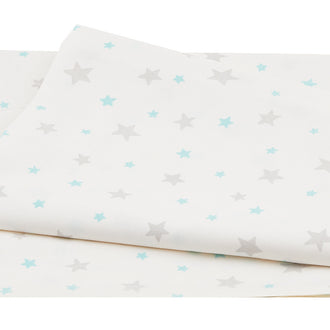 Stars on White 2 Yard Cut