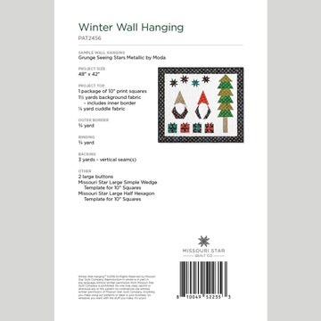 Digital Download - Winter Wall Hanging Pattern by Missouri Star Alternative View #1