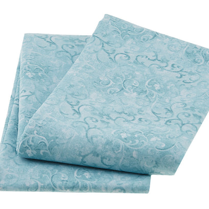Wilmington Essentials - Scroll Aged Blue 3 Yard Cut