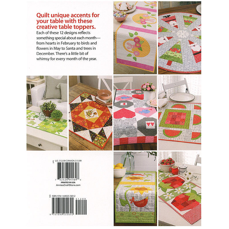 Table Toppers for All Seasons Book Alternative View #1