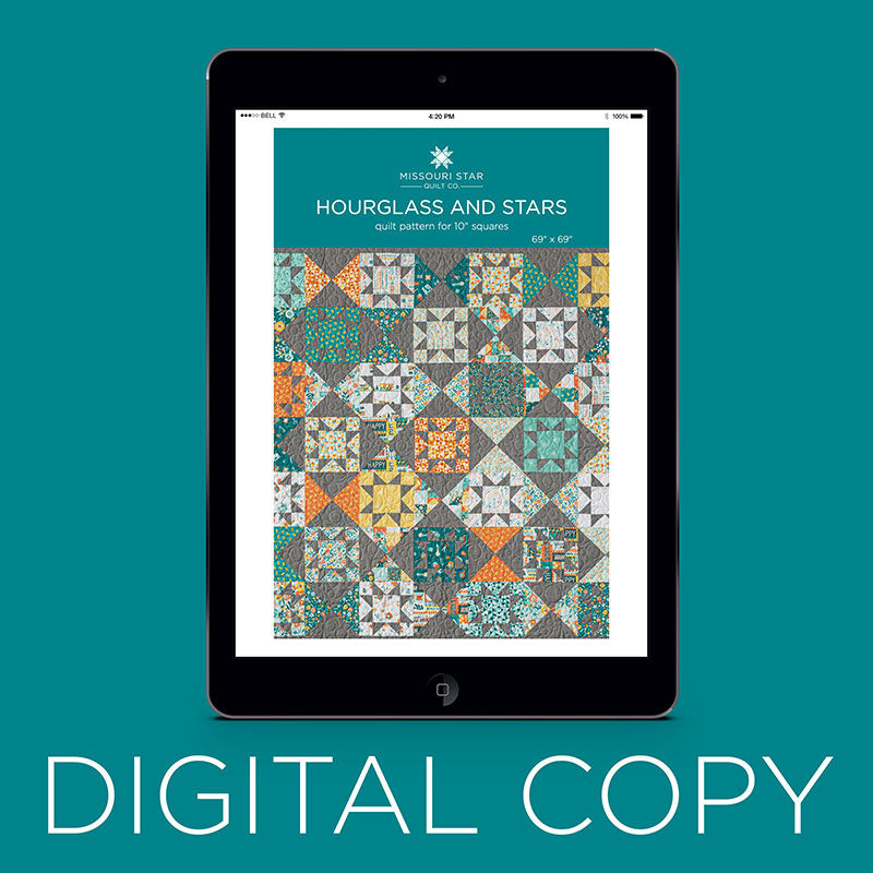 Digital Download - Hourglass and Stars Quilt Pattern by Missouri Star Primary Image