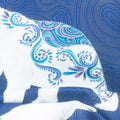 Polar Bear Attitude - Polar Bears Blue Yardage Alternative View #1